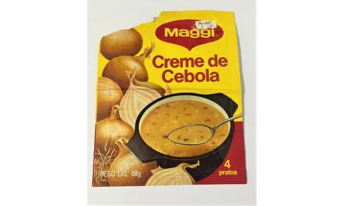 Maggi Embalagem Sopa de Cebola Antiga